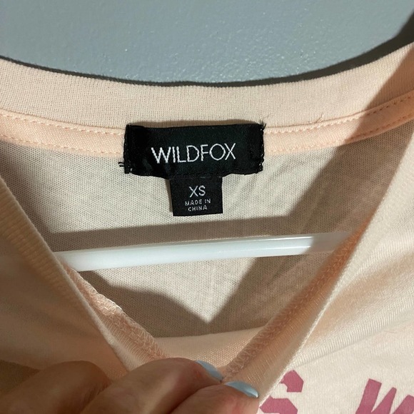 wildfox Travels Well With Tequila Graphic T-Shirt Size XS NWT - Picture 5 of 6